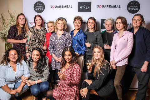 Sally Abe announced the winner of the AYALA SquareMeal Female Chef of the Year Award 2021