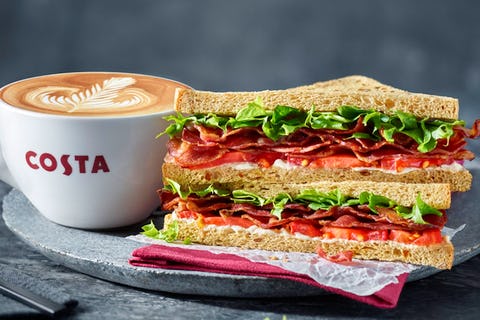 M&S Food to supply Costa Coffee with sandwiches, salads and hot food from next year