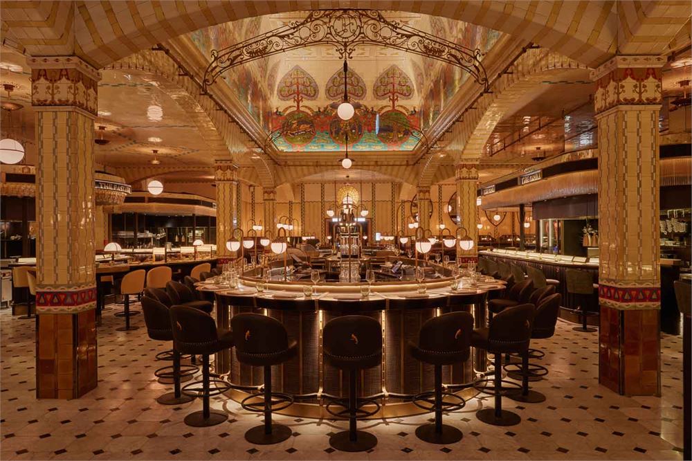 Harrods has just launched its stunning new Dining Hall