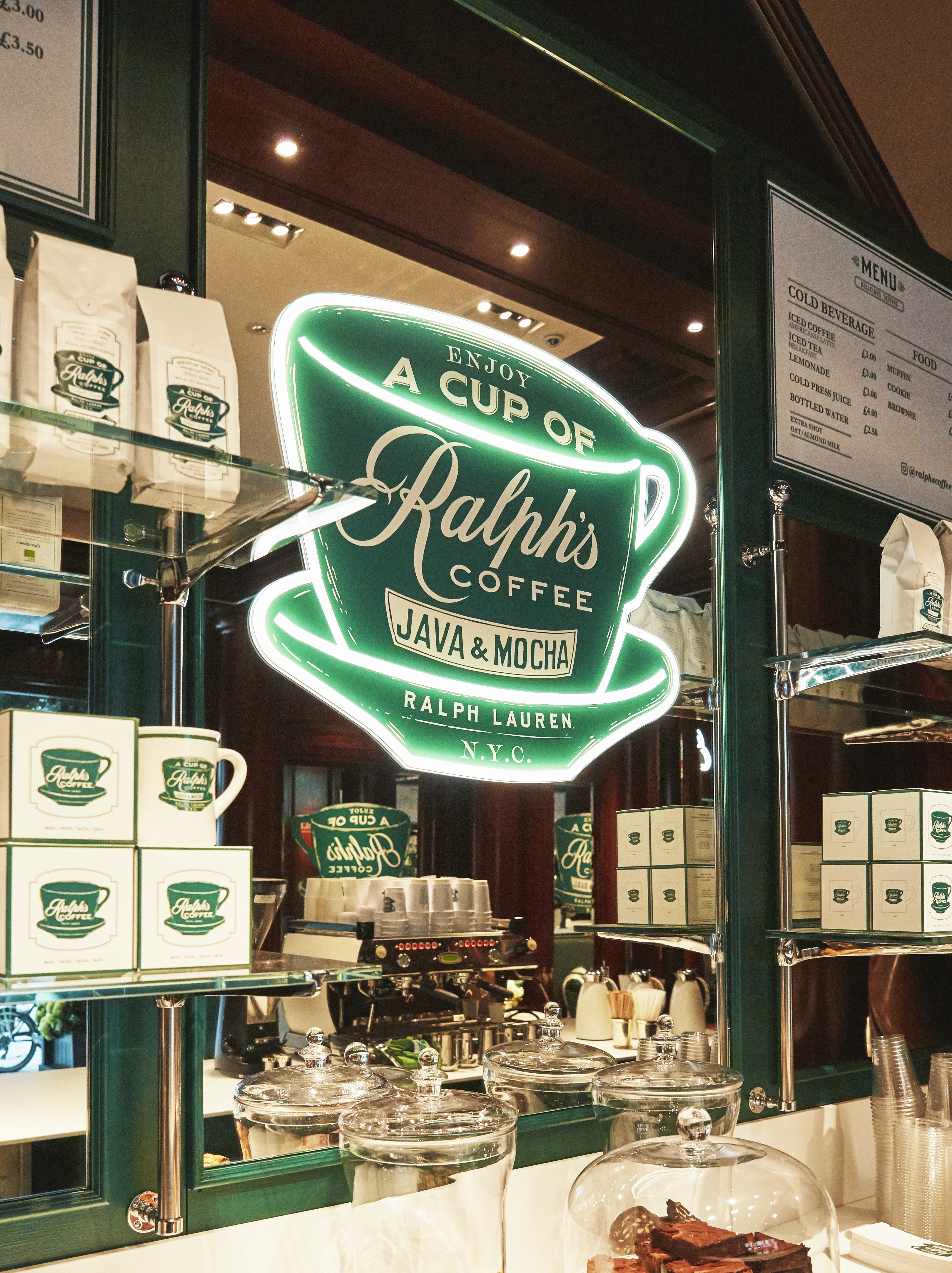 Ralph Lauren opens new pop-up coffee shop