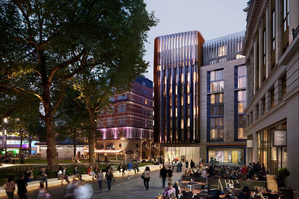 The Londoner, the capital's first 'iceberg' hotel, will open in Leicester Square next year