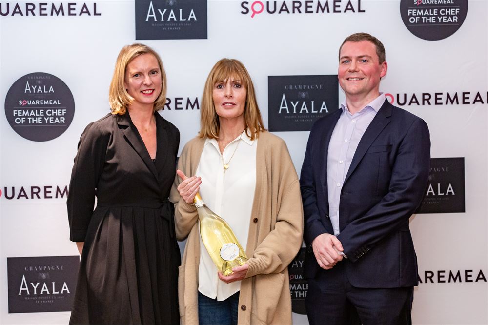 Skye Gyngell is the winner of the 2019 AYALA SquareMeal Female Chef of the Year