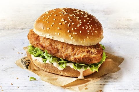 KFC's hugely popular vegan burger is here to stay