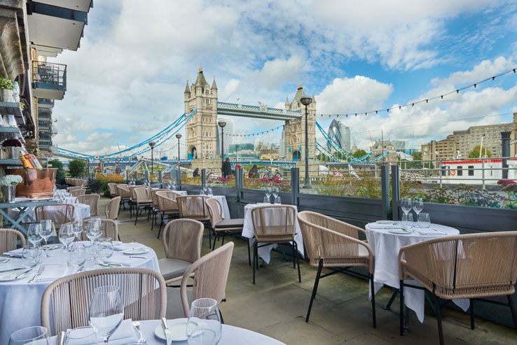 Le Pont de la Tour French restaurant London South Bank
