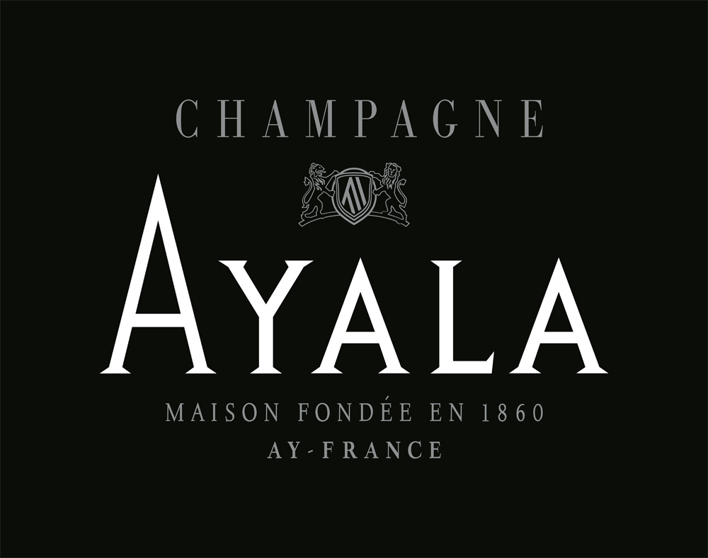 Ayala wine black logo