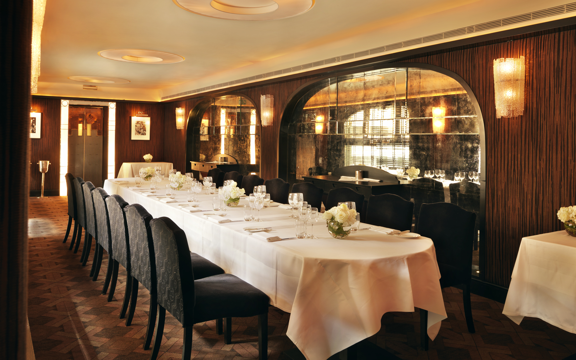 Savoy Grill london restaurants festive parties private room fine dining