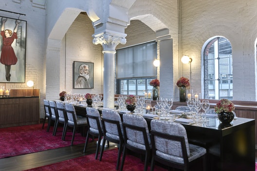 Semi-private dining room