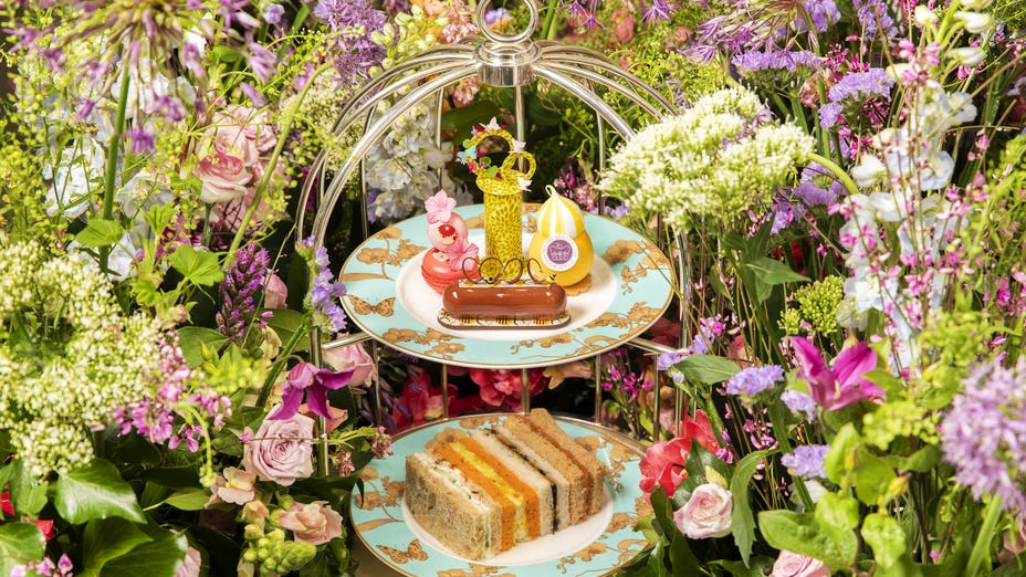 Afternoon Tea by Cherish Finden at Pan Pacific London