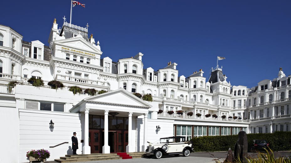the Grand Hotel Eastbourne